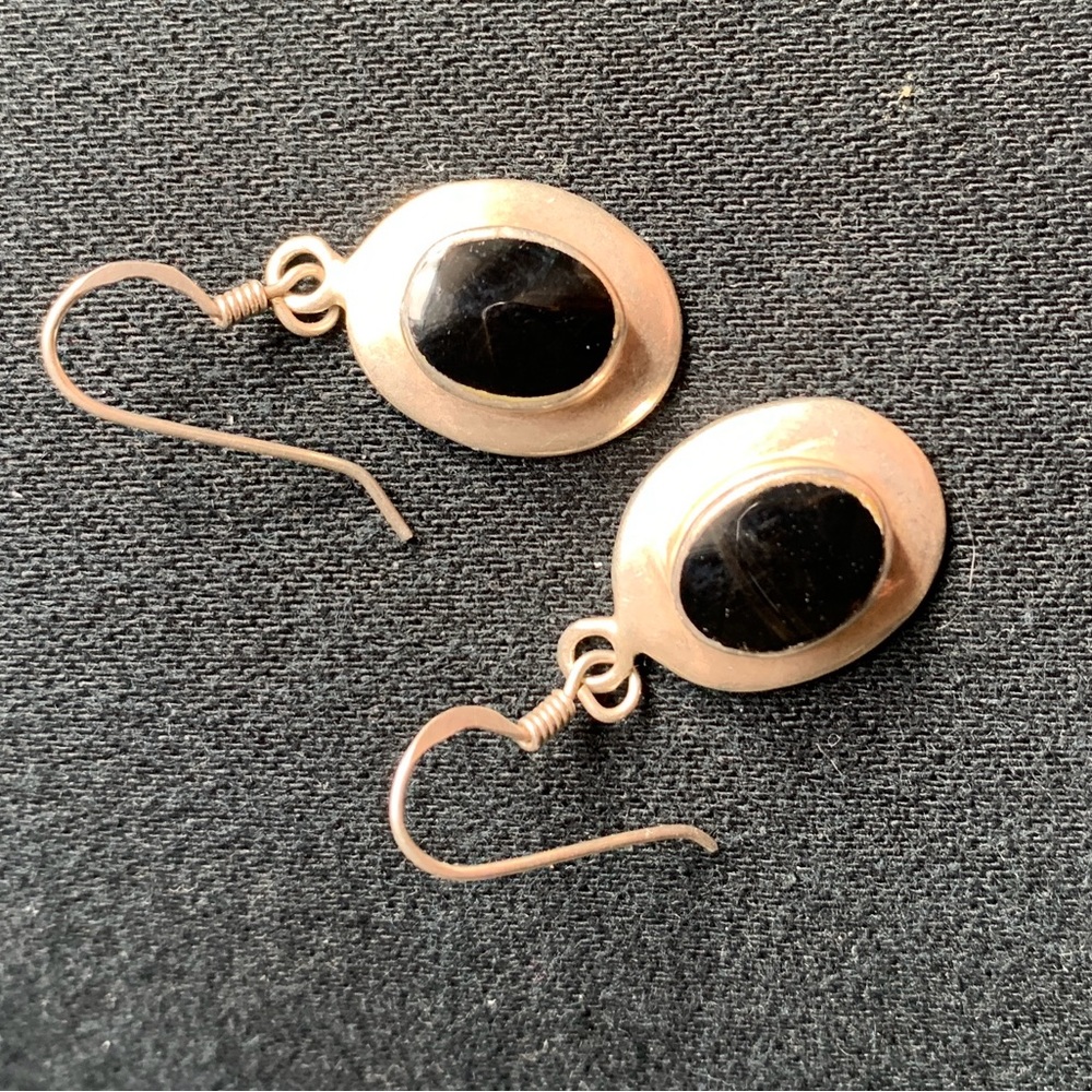 Sterling Silver and black onyx